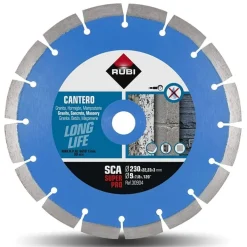 Disco de Corte Diamantado SCA 230 SUPERPRO Rubi 30904