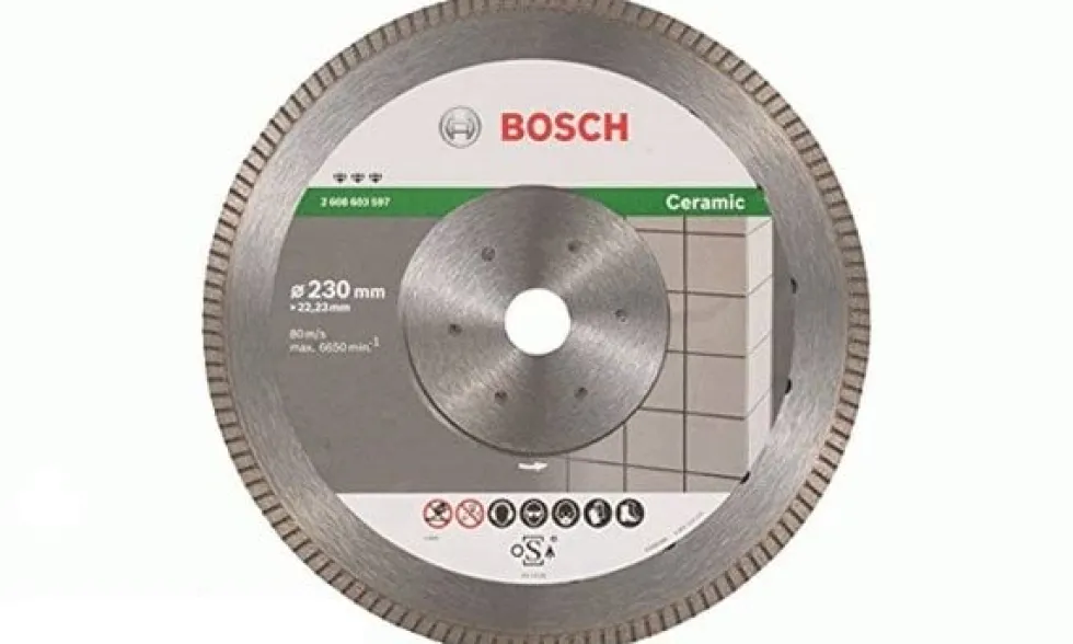 Disco de corte diamante 22,23x230mm Bosch 2608603597