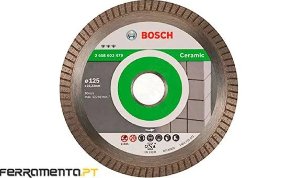 Disco de corte diamante 22,23x125mm Bosch 2608602479