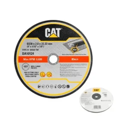 Disco de Corte Metal Plano TI 9" x 2,0mm 5Un CAT DA10124