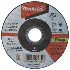 Disco De Corte 115mm Para Alumínio Makita P-53026