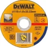 Disco De Corte Para Aço Inox 115x1mm Dewalt DT3442-QZ