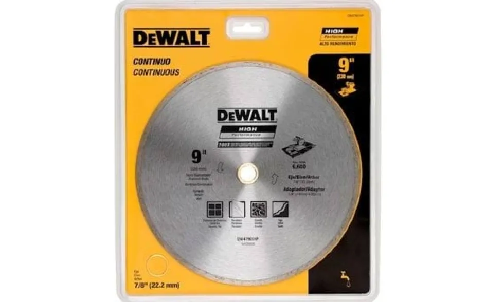 Disco de Corte Profissional P/ Corte De Ladrilhos 230mm Dewalt DW47901HP