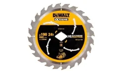 Disco de Corte P/ Serra Circular 190 mm X 24T Dewalt DT40270-QZ