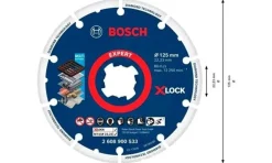 Disco de corte X-LOCK Para Metal 125mm Bosch 2608900533
