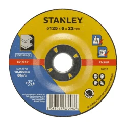 Disco de Desbaste 125mm p/ Metal Stanley STA32055-QZ