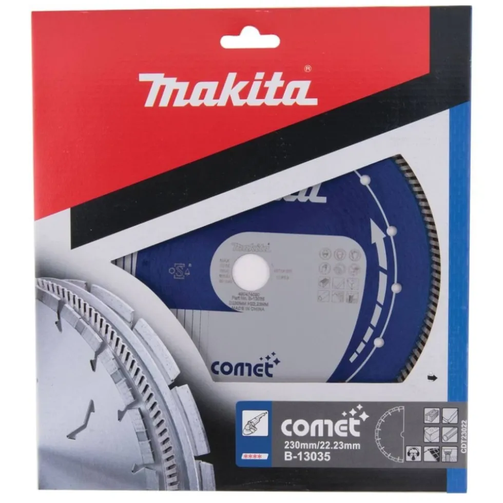 Disco de Diamante Comet 230x22,23mm Makita B-13035