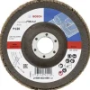 Disco De Lixa Em Lamelas 125mm Para Metal Bosch 2608603657