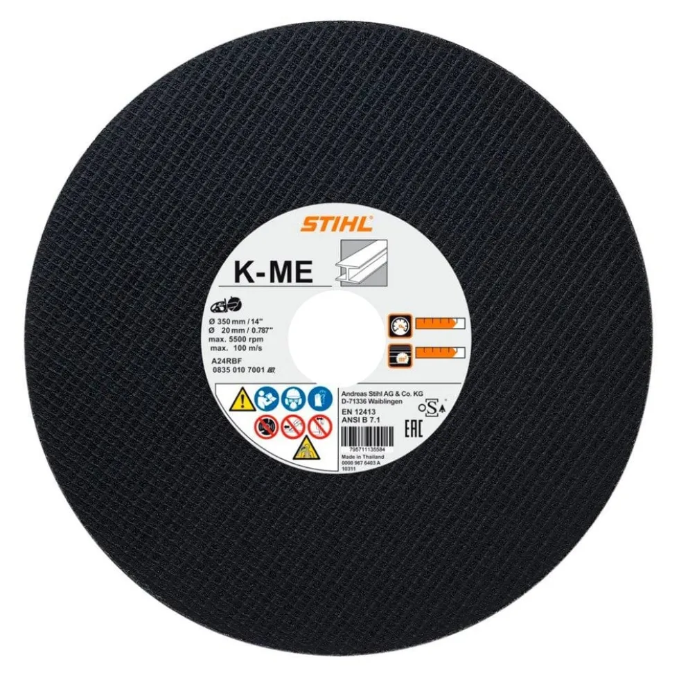 Disco de Resina Para Aço K-ME 300mm Stihl 08350107000