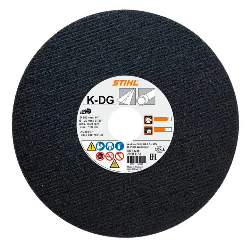 Disco de Resina Sintética Para Asfalto 350mm Stihl 08350307001