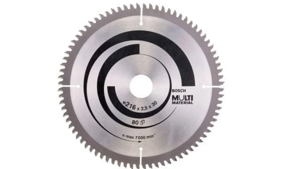 Disco de Serra Circular Multi Material 216mm Bosch 2608640447
