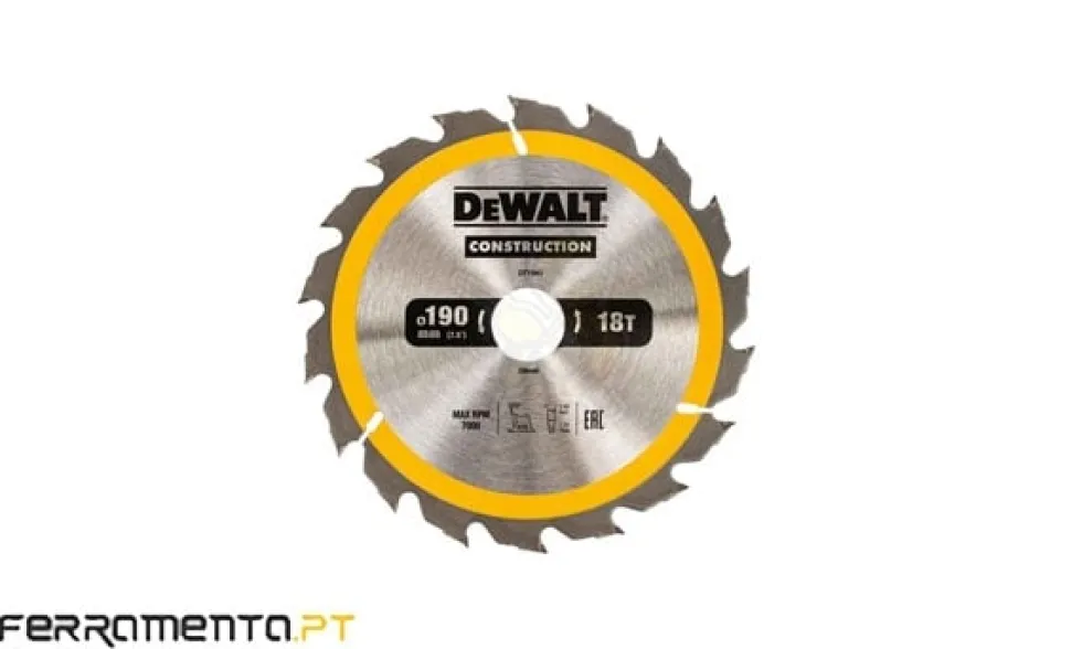 Discode Serra Circular 190x30mm DeWalt DT1943QZ