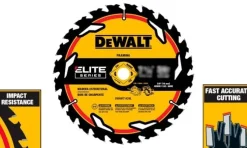 Disco de Serra ELITE 190mm X 30mm X 24T DeWalt DT20549-QZ