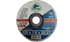 Disco Extrafino Inox Standard 125x1.6mm Stayer 81105