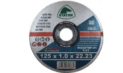 Disco Extrafino Inox Standard 125mm Stayer 81102