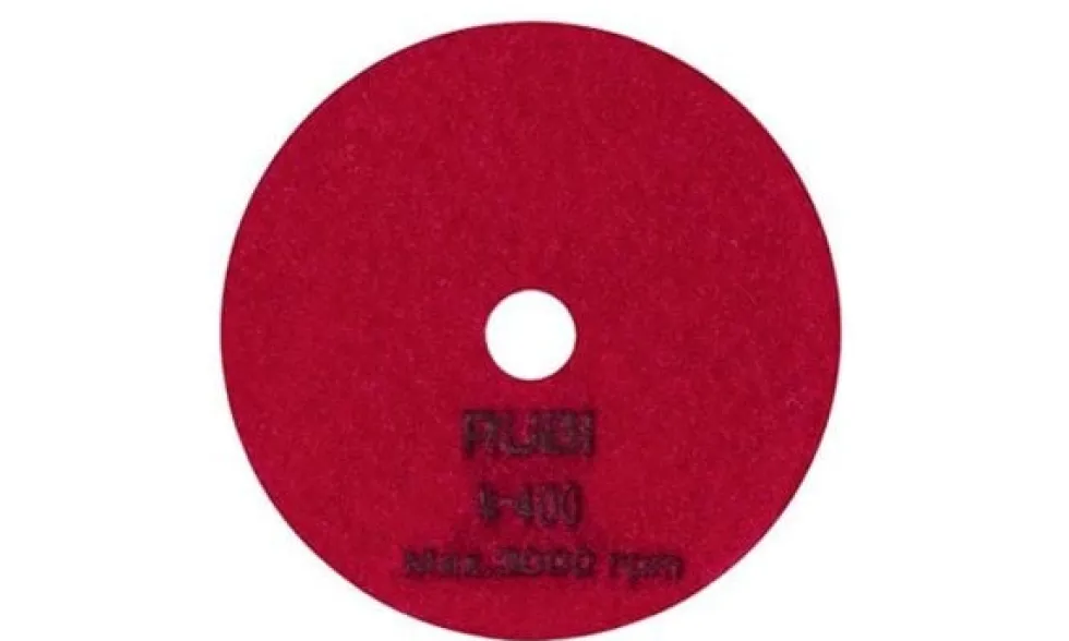 Disco Flexível Diamantado p/ Polir 100mm Gr400 Rubi 62973
