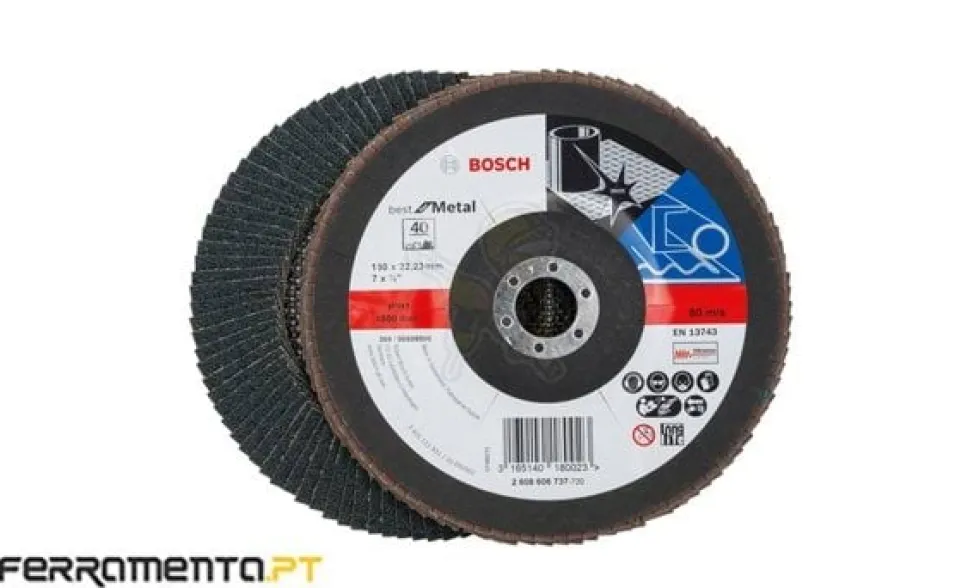 Disco Lamelado 180mm G40 Bosch 2608606737