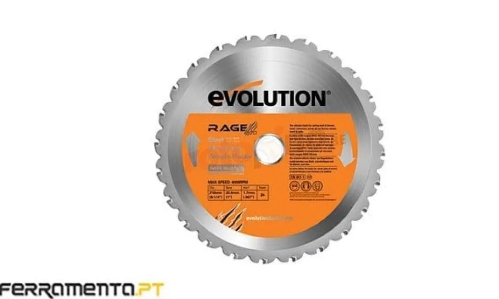 Disco Multifunções 210x25,4 24D Evolution 31D21025424MU