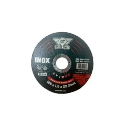 Discos Corte p/ Metal e Inox 500UN 125x1.0x22.2mm Great Tool ACDA12510