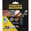 Discos de Lixa 125mm G40 p/ Rebarbadora Stanley STA32180-XJ
