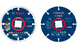 Discos 115mm EXPERT Diamond Metal + Multi Wheel 2un Bosch 061599761L