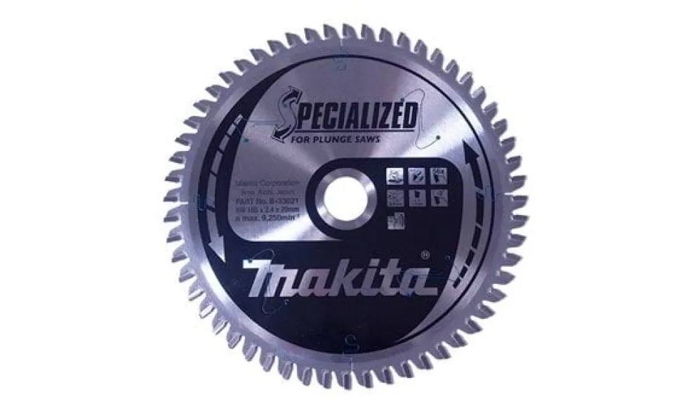 Disco Specialized Incisão 165x20mm 56D Makita B-33021