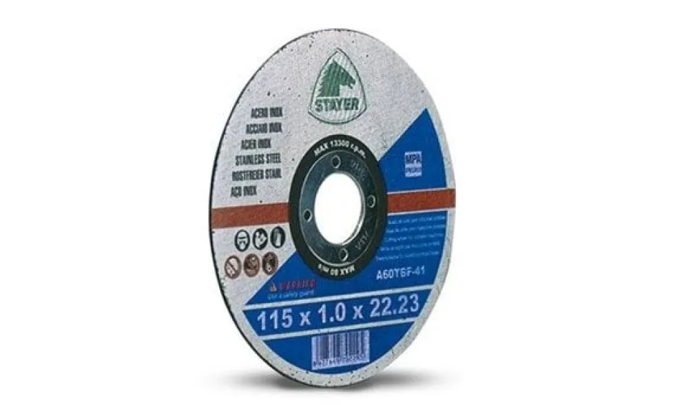 Disco 10un para Corte Extrafino 115x1,0mm Stayer 50520