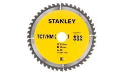 Disco 190x16mm TCT/HM Corte Fino p/ Madeira Stanley STA13145-XJ