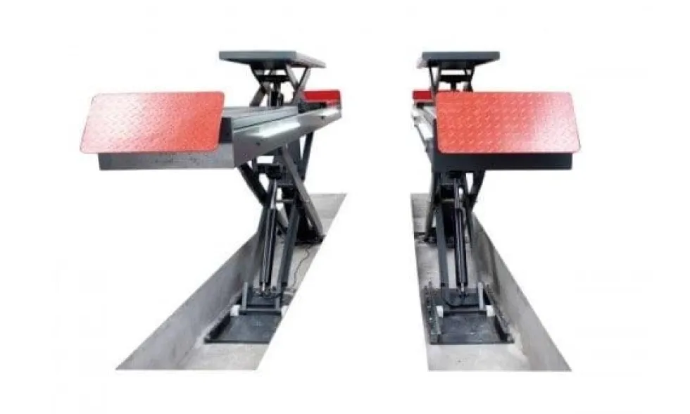 Elevador Auto Dupla Tesoura para Alinhamento 5.5T Kroftools 9822