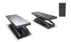 Elevador de Tesoura Embutido Hidráulico 3.5T 380V Kroftools 9810
