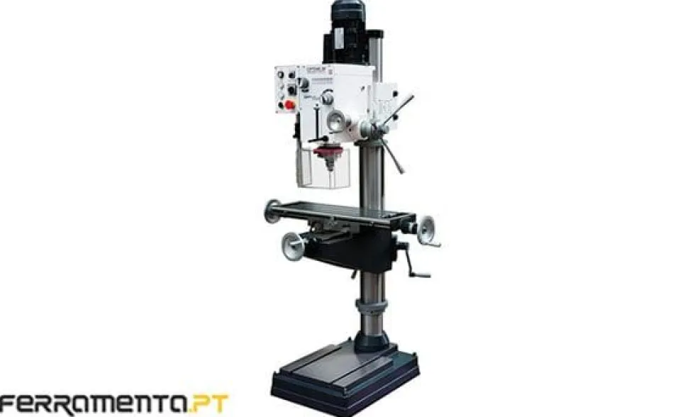 Engenho de Furar de Coluna 400V C/ Mesa Optimum DH 40CT