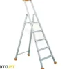 Escadote em Alumínio MP Pro 5 Degraus Tubesca 02370005