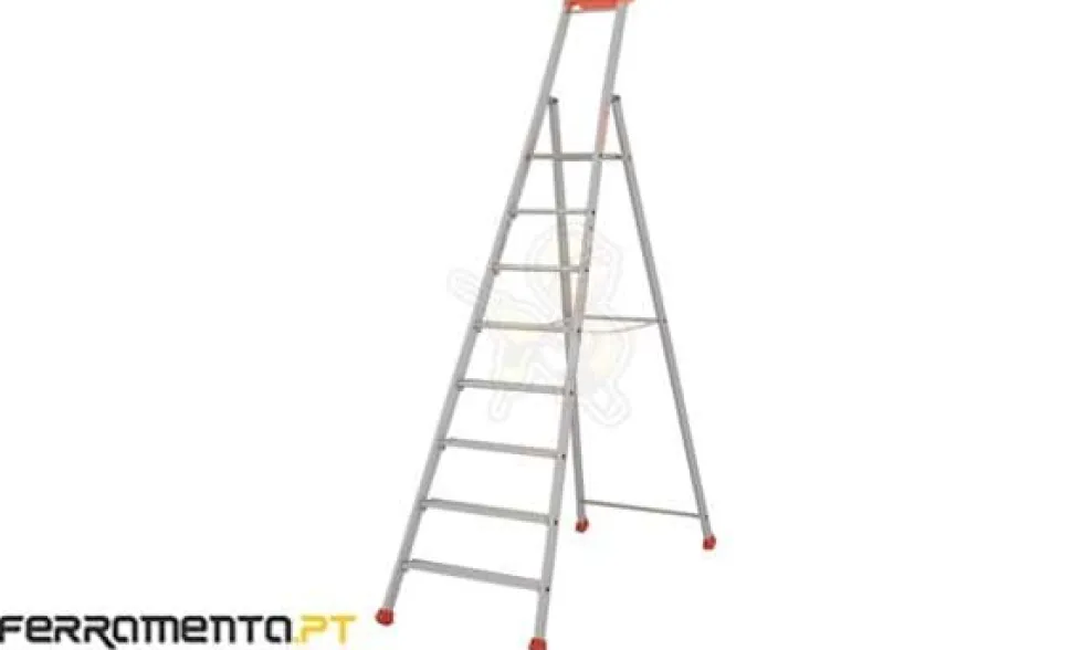 Escadote em Alumíno MP Pro 8 Degraus Tubesca 02370008