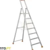 Escadote em Alumíno MP Pro 7 Degraus Tubesca 02370007