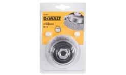 Escova De Arame Frisado Cónica Para Rebarbação Angular Ø 65 C19mm M14 Dewalt DT3480