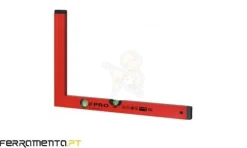 Esquadro c/ Nivel 0,40x0,30m 2RF NC304