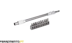 Extensão metálica flexível para aparafusar. flexível com 10 pontas Bosch 2608522376