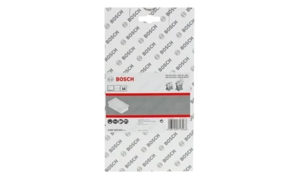 Filtro de Pregas Planas de Celulose GAS Bosch 2607432033
