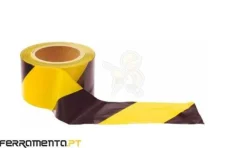 Fita de Sinalização Amarela/Preta 200mx70mm MacFer SWT-02
