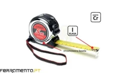 Fita Métrica Profissional Metálica 8M 2RF FM808