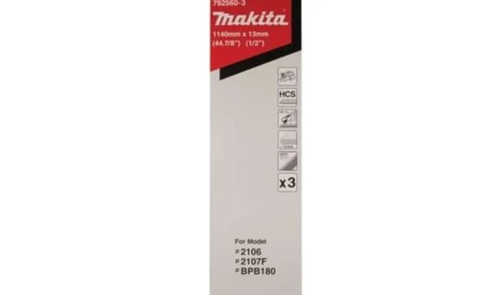 Fitas de Serra CS-14 1140x13mm 3UN Makita 792560-3