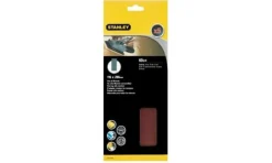 Folha de Lixa G60 115x280 - 5 Uni Stanley STA31006-XJ