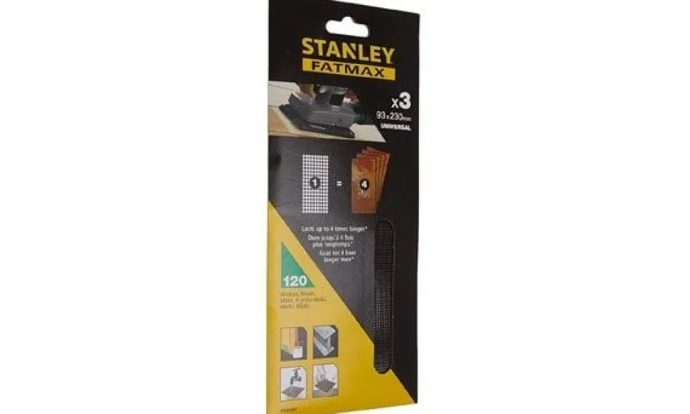 Folhas de Lixa G.120 Stanley STA39057-XJ