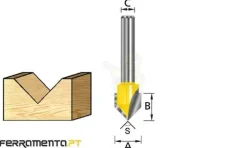 Fresa Biseladora 60º 6mm Makita D-09391