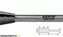 Fresa Cónica Invertida Ø6mm Bahco N1213M06