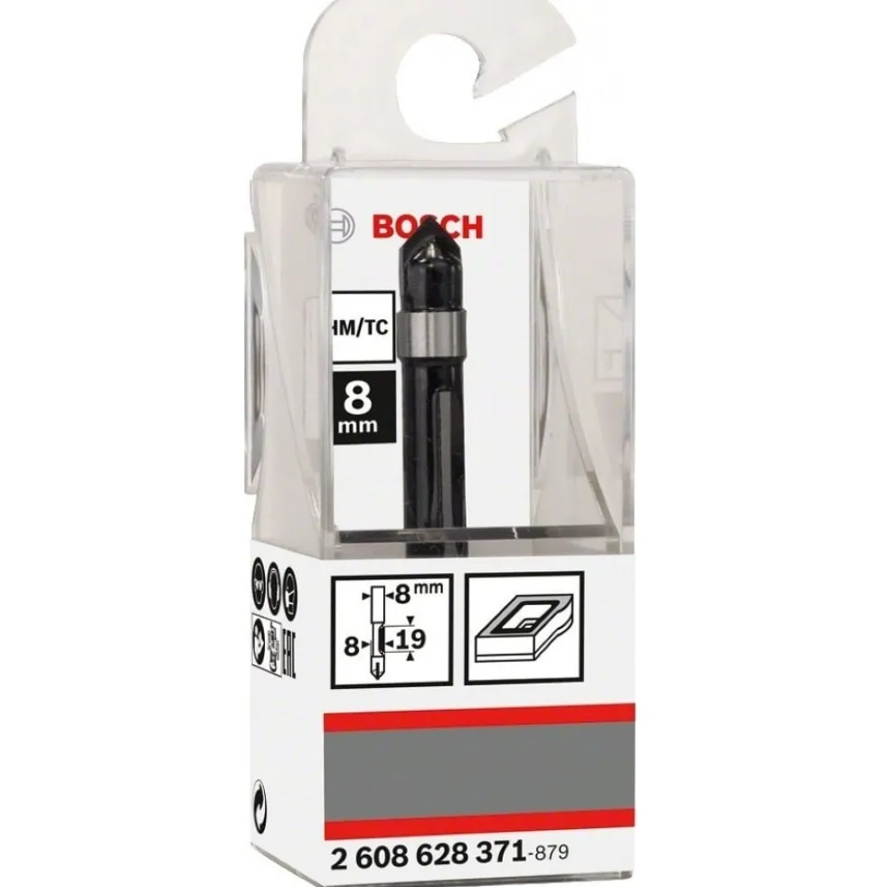 Fresa Copiar 8x 8x 19mm Bosch 2608628371