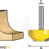 Fresa de Meia Cana em "U" 25mm Makita D-09416
