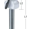Fresa de redondear cantos 19 x 43 x 6 mm Makita D-68373