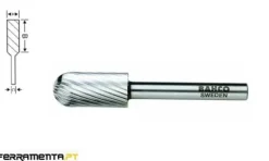 Fresa Ø6mm Bahco HSSG-E0614M