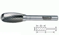 Fresa Ovalada Ø6mm Bahco E1018M06